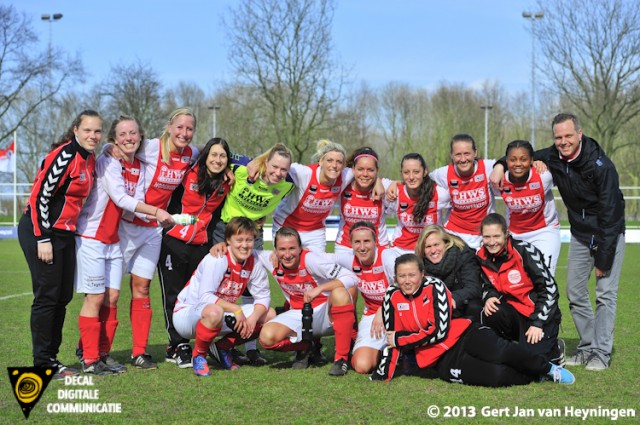 RCL op jacht naar de zo fel begeerde tweede plek in de Topklasse Vrouwen.