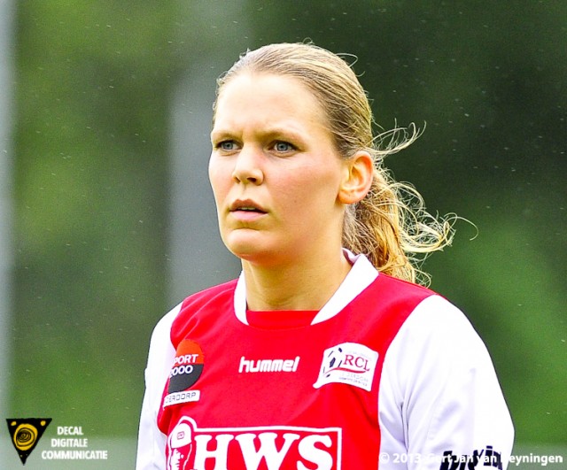 FC Gelre - RCL. Marijke van den Berg van RCL