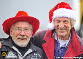 Kerst 2011 met Joop, Eef en Hendrik