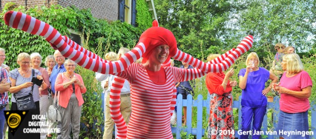 Straattheater met een hoog sociaal gehalte van Femke van Gent.