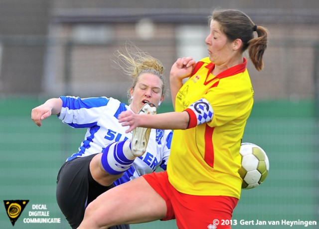  Prachtige duels tussen Maud Kuijpers van IJzendijke en Mandy van Capel van Zevenhoven.