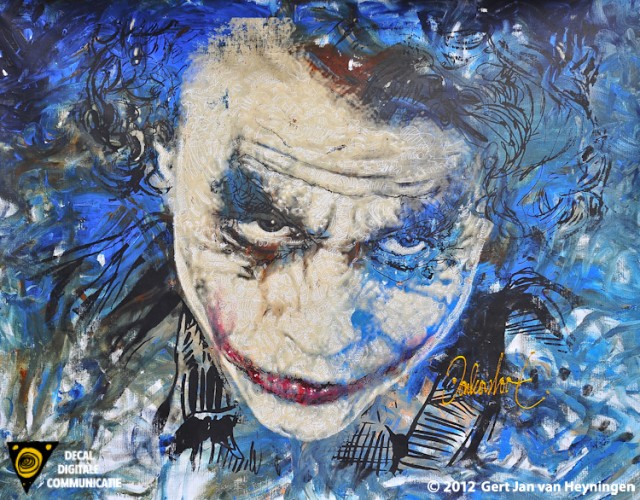 Ambachtelijke kunstenaars Donkersloot & Nederlof zetten The Joker in.