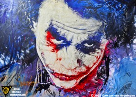 Ambachtelijke kunstenaars Donkersloot & Nederlof zetten The Joker in