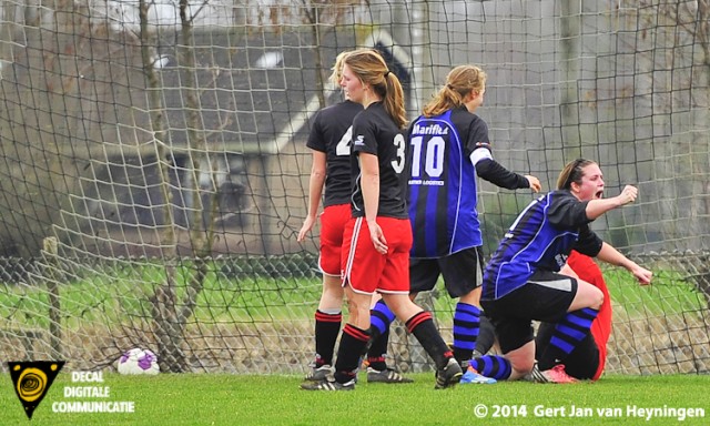 Lenny Stoutjesdijk van Smerdiek scoorde de 3-4.